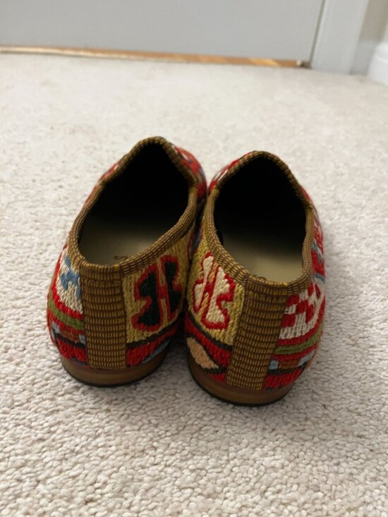 NWOB ARTEMIS Design WOOL Kilim Colorful Knit Driver Slip On Loafer Mens 13 Shoes main image 4